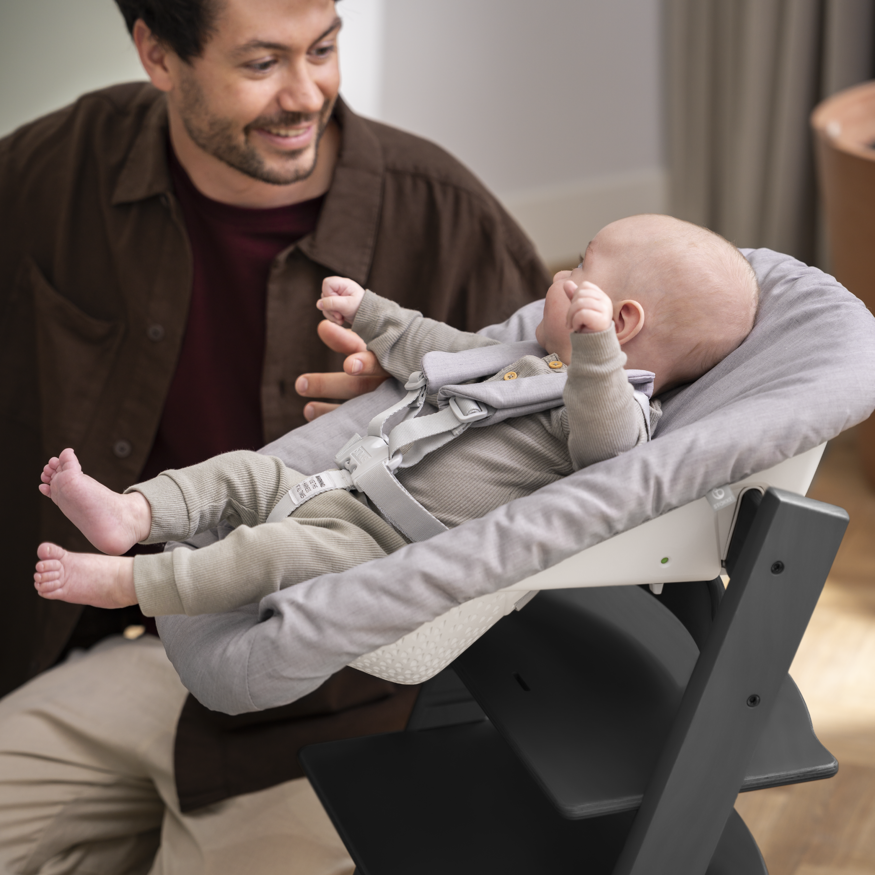 Chaise Tripp Trapp® - Hêtre, Noir, mainview Image de la galerie 3
